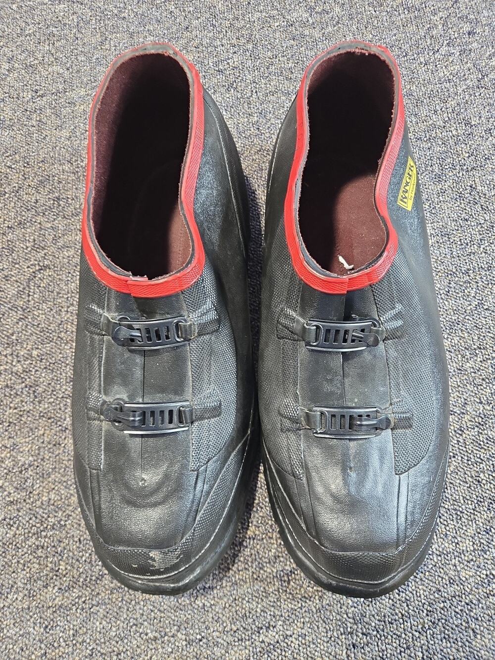 Ranger by Honeywell Rubber Supersized 5" 2 Buckle Overshoe Black Men's Size 13